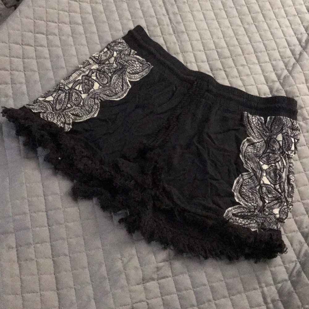 Grey Designed Shorts